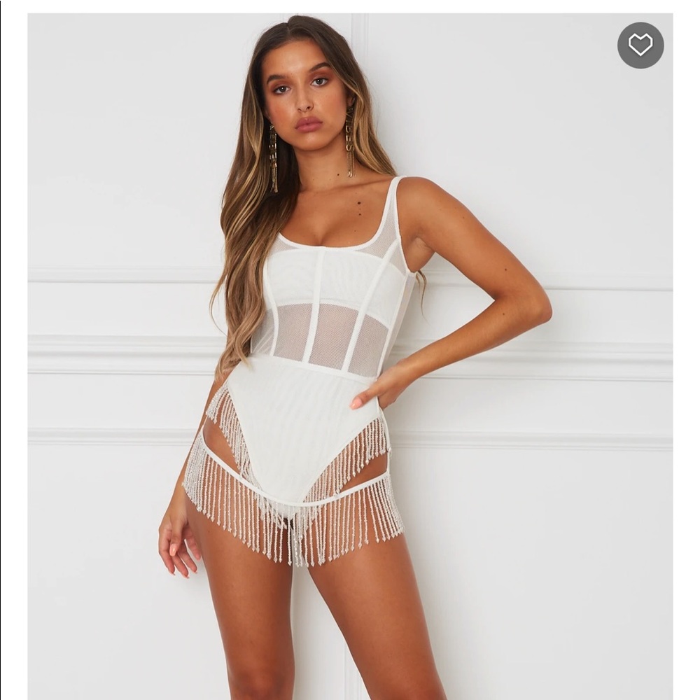 Feelin’ Myself Bodysuit White